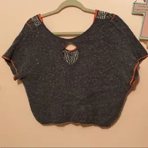 Free People Cropped sweater top thumbnail 3