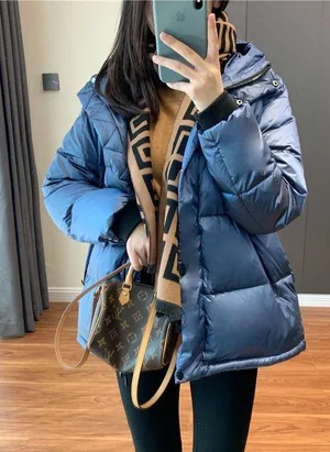Barbour Style WGD hooded puffer jacket/coat thumbnail 1