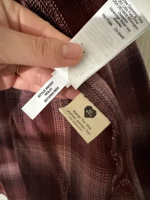 Madewell Oversized Ex-Boyfriend Button Down Flannel thumbnail 8