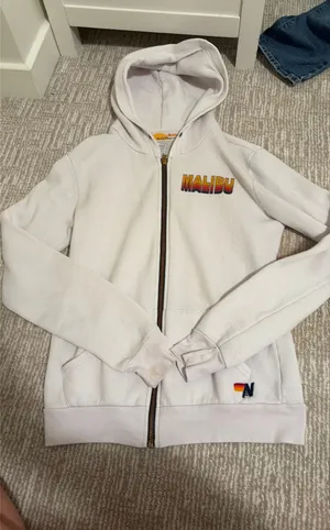 Aviation zip up sweatshirt thumbnail 1