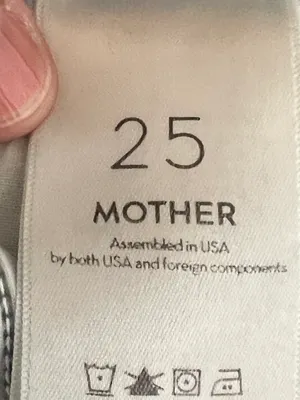 Mother Superior The dazzler Button Fly Ankle Really Intoxicated Size 25 Women thumbnail 8