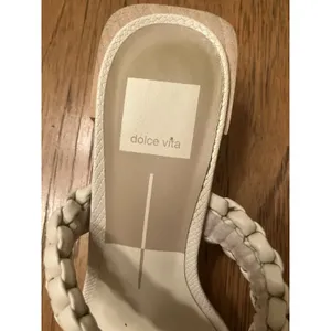 Dolce Vita Women’s Beige Zeno Braided Heels Sandals US 7 thumbnail 2