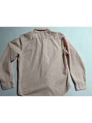 Chaps Petite Pink Striped Button-Up Shirt Size PM thumbnail 6