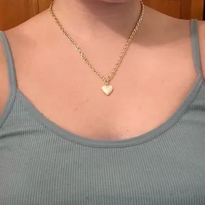 Pearl Heart Chain Gold thumbnail 2