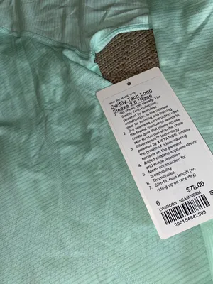 Lululemon Swiftly Tech Long Sleeve thumbnail 2
