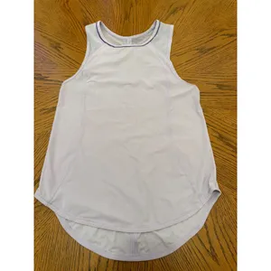 Lululemon Sculpt Tank Top Womens 4 Lavender Purple Mesh Back Keyhole Running thumbnail 2