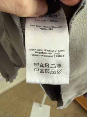Anine Bing Harvey sweatshirt 100% cotton Small thumbnail 4
