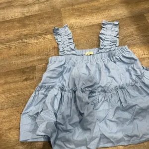 Entro small blue blouse thumbnail 2