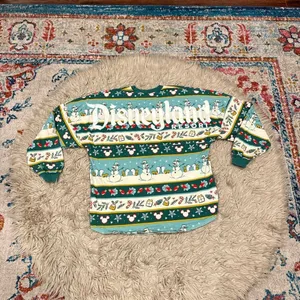 2022 DISNEY Spirit Jersey Adults - DISNEYLAND HOLIDAY CHRISTMAS UGLY SWEATER siz thumbnail 6