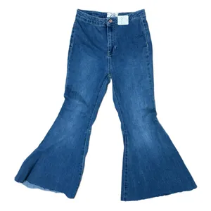 We The Free People Size 28 Just Float On Flare Jeans Bell Bottom Jericho blue thumbnail 1