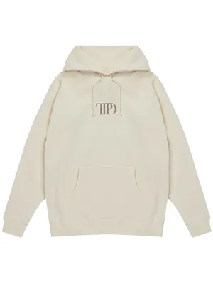 Taylor Swift TTPD The Manuscript Edition Cream Hoodie - Size M thumbnail 2