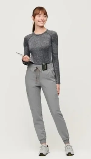 Figs Charlotte 21 Pocket Slim Scrub Pants in Dark Space Gray Size XXS Petite NWT thumbnail 1