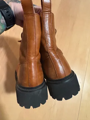 Madewell The Rayna Lace-Up Boot in Leather- 9 thumbnail 6