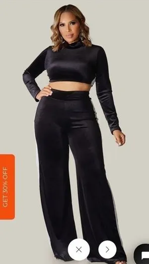 Nwt JAINMY MARTINEZ TRACK SUIT Size L thumbnail 1