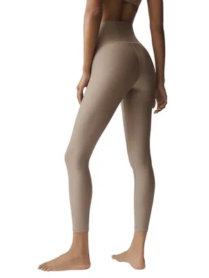 Alo Yoga 7|8 High Waist Airlift Legging Size M Taupe thumbnail 2