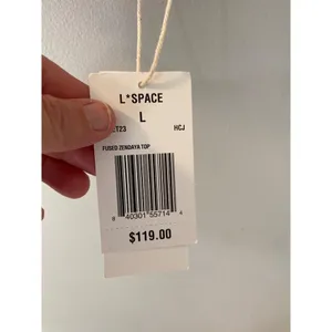 L*Space Seamless Zendaya Bikini Top - Hot Cherry Jewel MSRP $119 large thumbnail 3