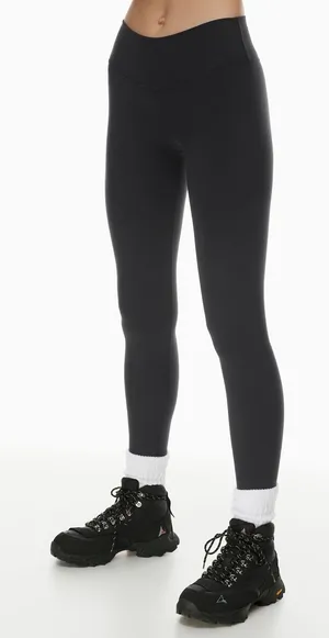 Aritzia Tna Cotton Low Rise Leggings in Black thumbnail 1
