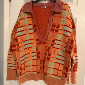 Free People Retro Ruben Sweater thumbnail 4