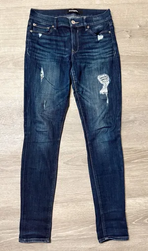 •EXPRESS• MID RISE LEGGING JEANS thumbnail 1