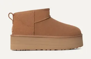 UGG Classic Mini Platform Boots Chestnut thumbnail 1