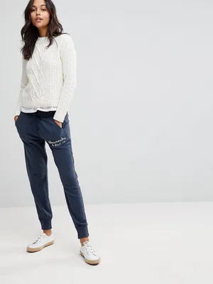 Abercrombie & Fitch Ivory Cable Knit Crewneck Sweater – Ivory – XS thumbnail 4