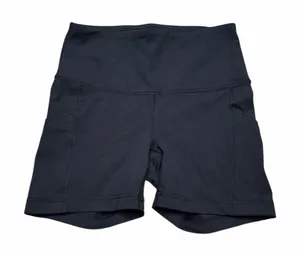 🖤✨‎ YOGALICIOUS LUX Black High-Rise Pocket Biker Shorts Women’s S Ready ✨🖤 thumbnail 1