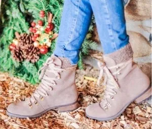 Sole Society Faux Shearling Trim Ada Boots 9 thumbnail 1