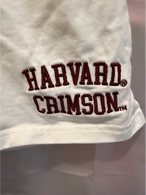 Hype and Vice Harvard Crimson White Athletic Shorts Size Small thumbnail 3