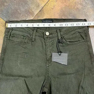 Vervet New Flying Monkey Army Green Distressed Jeans 28 thumbnail 5