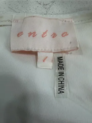 entro White Rosette Halter Mini Dress thumbnail 4