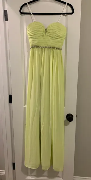 GB Strapless Prom Dress thumbnail 1