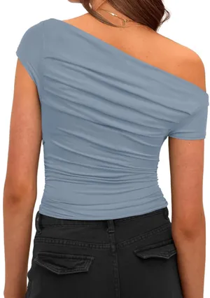 Amazon Off Shoulder Going Out Top thumbnail 2