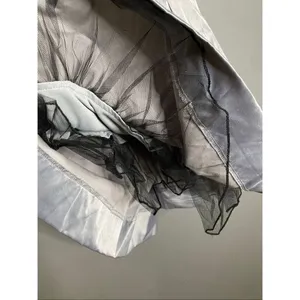 Speechless Black Silver Bow Spaghetti Strap Formal Dress Size 5 thumbnail 4