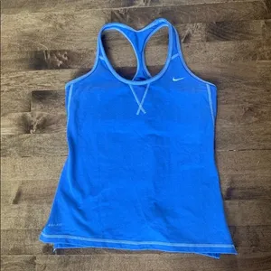 Nike Blue  Dri-Fit Tank Top thumbnail 1