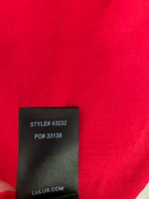 Lulu's Shift and Shout Red Shift Dress Excellent Condition Size XS thumbnail 4