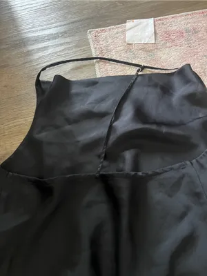 Abercrombie Black Satin Bodysuit size xs thumbnail 9