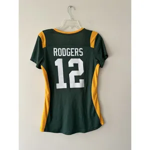Green Bay Packers NFL Majestic Women's Short Sleeve Shirt Size Medium NWT thumbnail 6