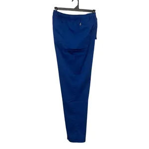 Hanes Scrubs Pants Womens Size L Blue Straight Leg Drawstring Medical NWT thumbnail 3