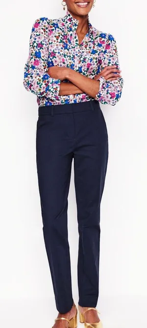 Boden‎ Richmond Dress Pants navy blue size 2R thumbnail 1