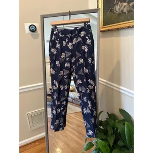 Women's Elaine Rose Pants,‎ XS, Navy Pink Floral thumbnail 2