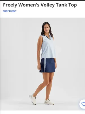 Freely Women's Volley Tank Top-Kentucky Blue Size-M thumbnail 4