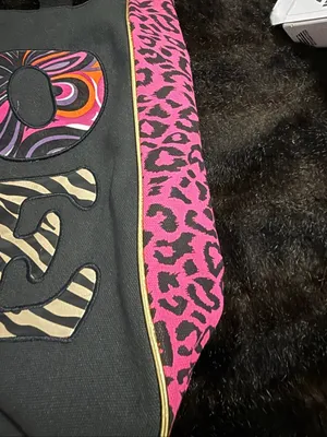 Betseyville by Betsey Johnson Tote Bag Cheetah Love 14x16 thumbnail 3