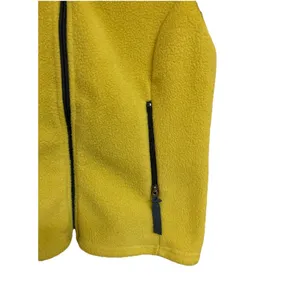 Patagonia Synchilla Vest Full Zip Fleece Vintage Y2K Bright Yellow Sz Md thumbnail 3