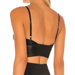 Commando Faux Leather Bralette thumbnail 2