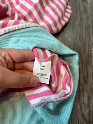 Amazon BTFBM Striped Crew Sweatshirt thumbnail 5