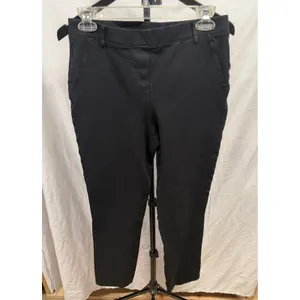 Quince Women's Ultra-Stretch Ponte Straight Leg Business Pants in Black Sz M‎ thumbnail 6