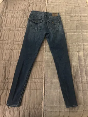 Mid rise true religion skinny jeans thumbnail 7