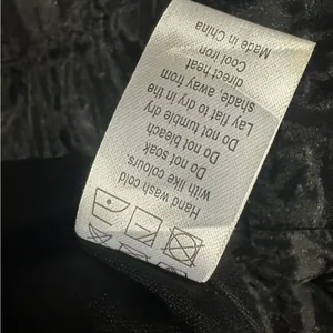 Lioness Black Corset Ruched Sheer Slv Feng Shui Lined Mini Dress Womens Medium thumbnail 13