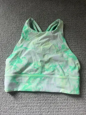 Green Tie Dye  Tank thumbnail 1