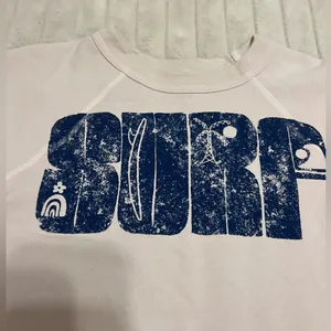 Free People We the free Short sleeve surf sweatshirt thumbnail 2
